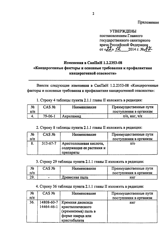 Постановление главного государственного врача 15