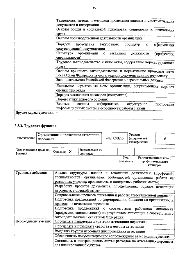 ПРИКАЗ Минтруда РФ От 06.10.2015 N 691н "ОБ УТВЕРЖДЕНИИ.