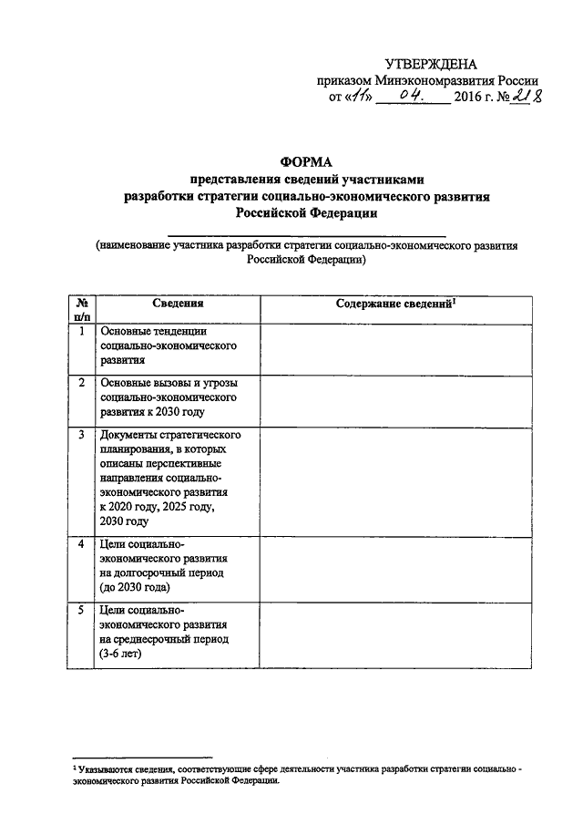 Приказ минэкономразвития россии 567