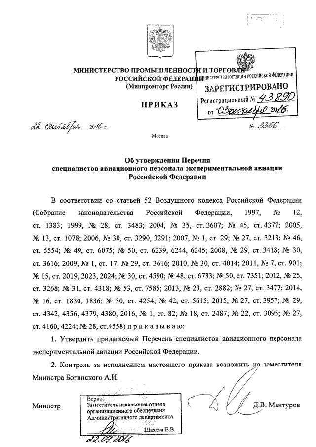 200 приказ минпромторга