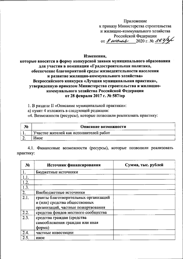 Приказы минстроя 2020. Приказ Минстроя. Приказ Министерства строительства 125/пр. Форма конкурсной заявки. Приказом Минстроя России от 05.06.2018 № 336/пр..