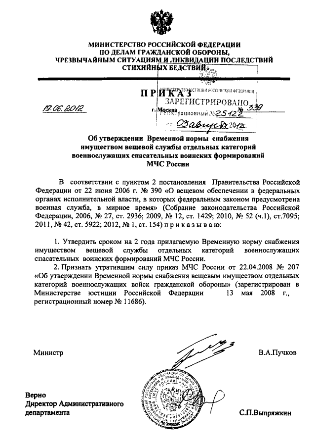 Приказ мчс 2014 года