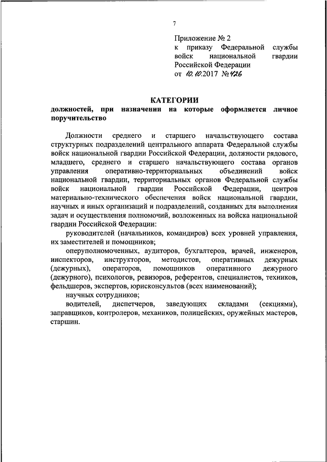 Образец поручительство на кандидата на службу в полицию