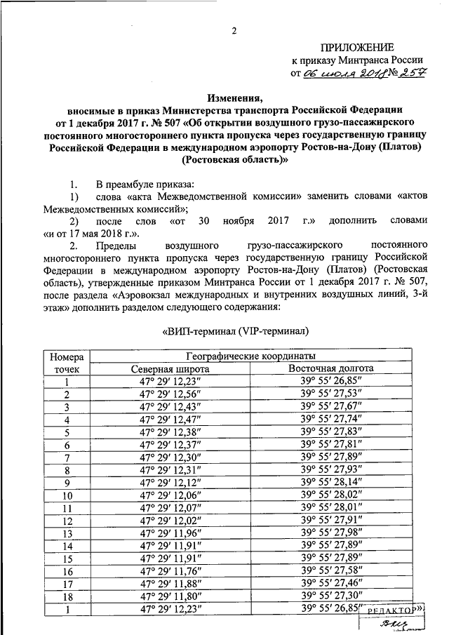 Проекты приказов минтранса