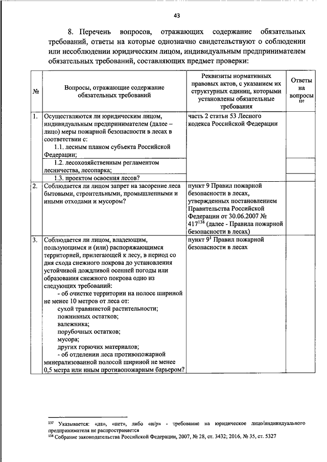 Административный регламент экспертизы проекта освоения лесов