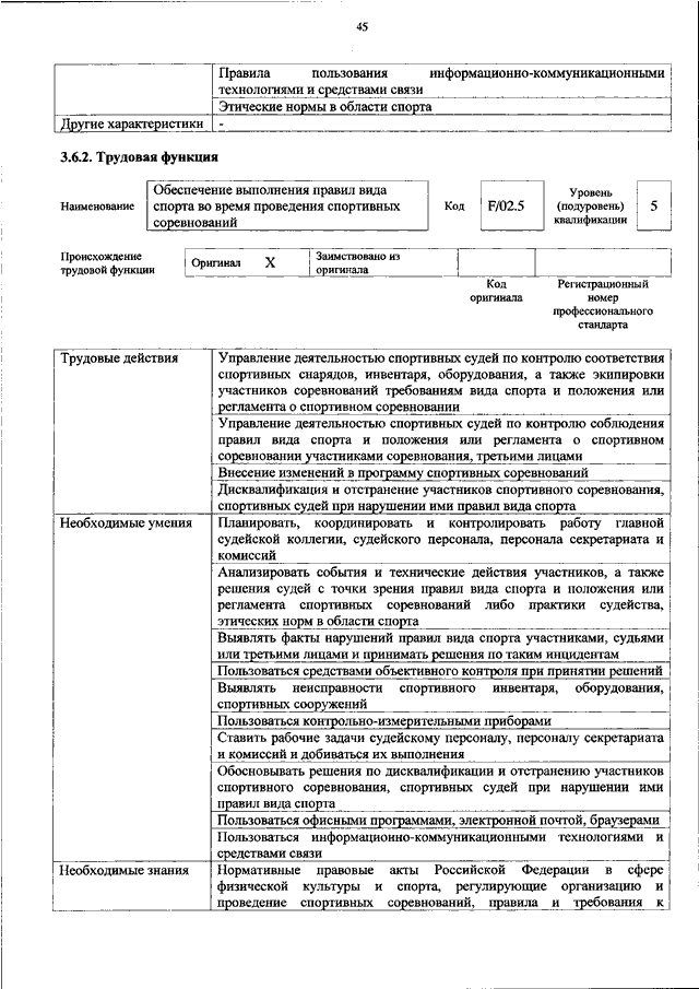 Образец карточка учета судейской деятельности спортивного судьи