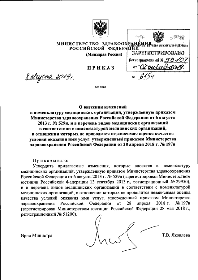 Приказ 879 2019