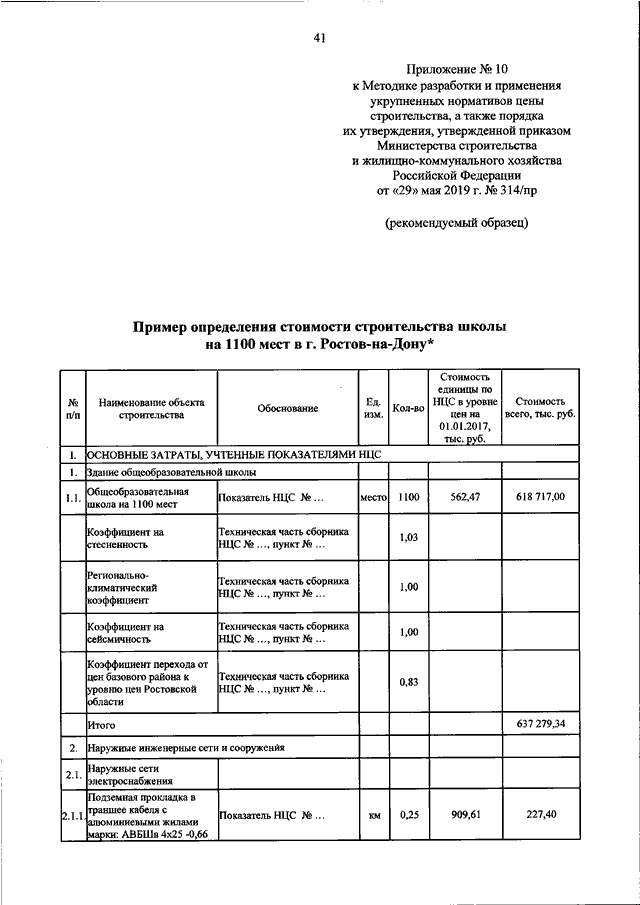 Задание на проектирование образец минстрой