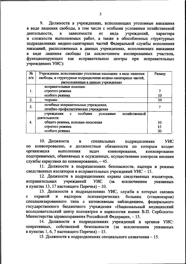 Приказ фсин нормы положенности мебели