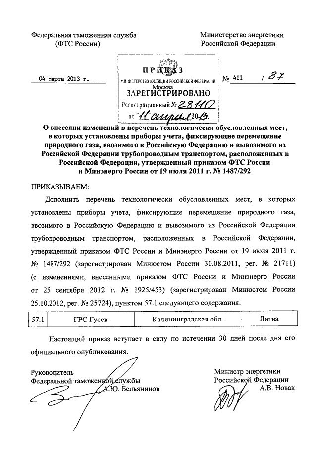 Приказ 6 минэнерго рф