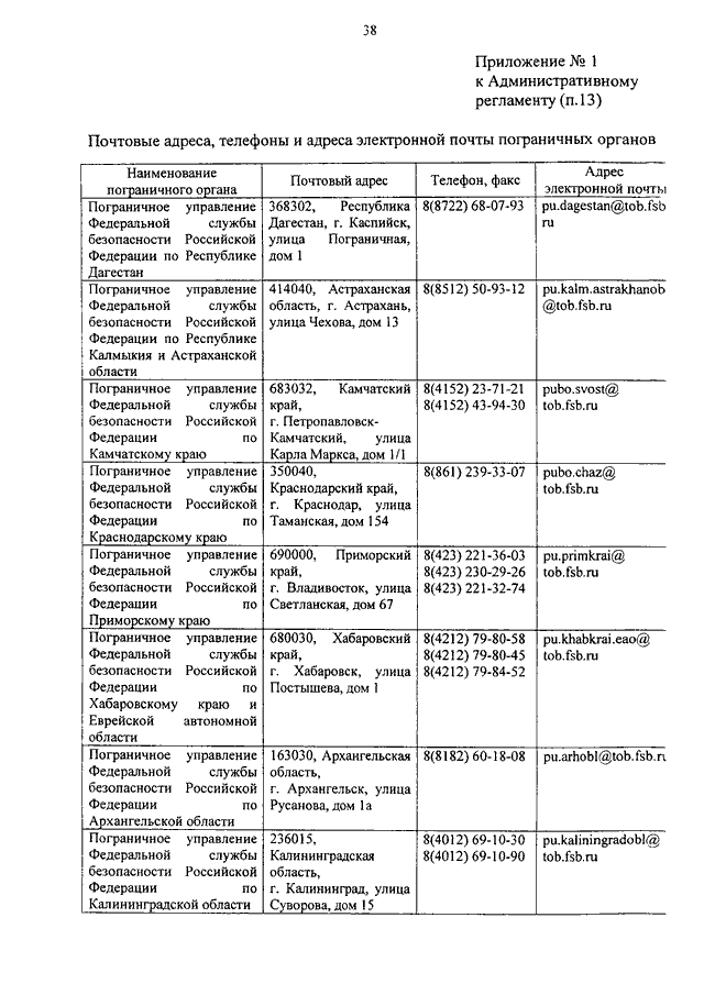 ПРИКАЗ ФСБ РФ От 25.12.2012 N 675 "ОБ УТВЕРЖДЕНИИ.