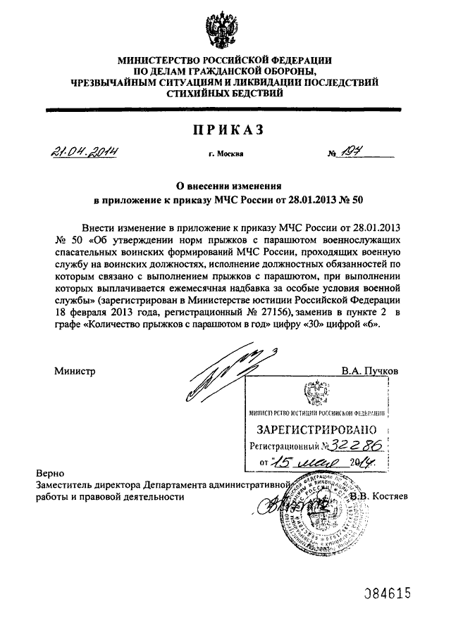 Приказ мчс по разработке планов го